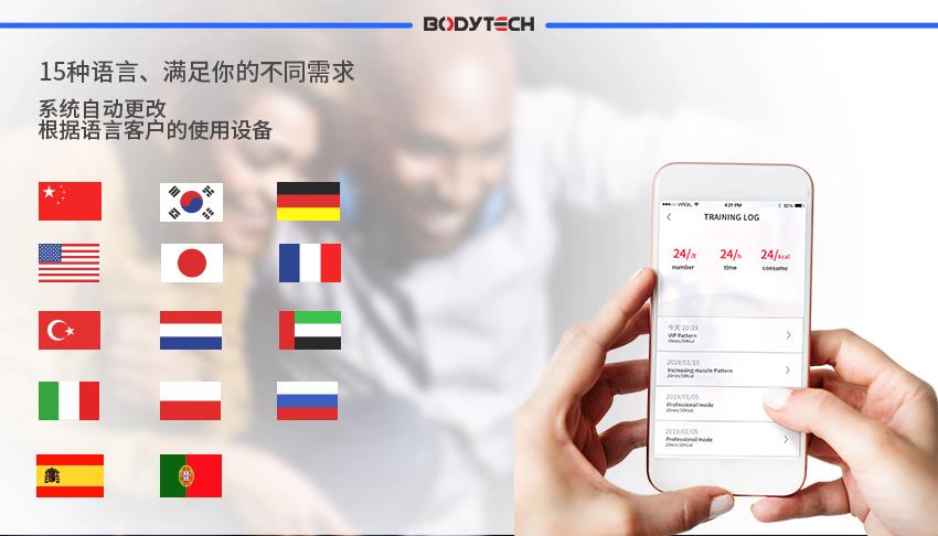 909展示app多语言特点卖点