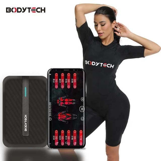 Traje de màquina electrofitness